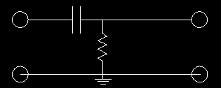 RC HPF Schematic